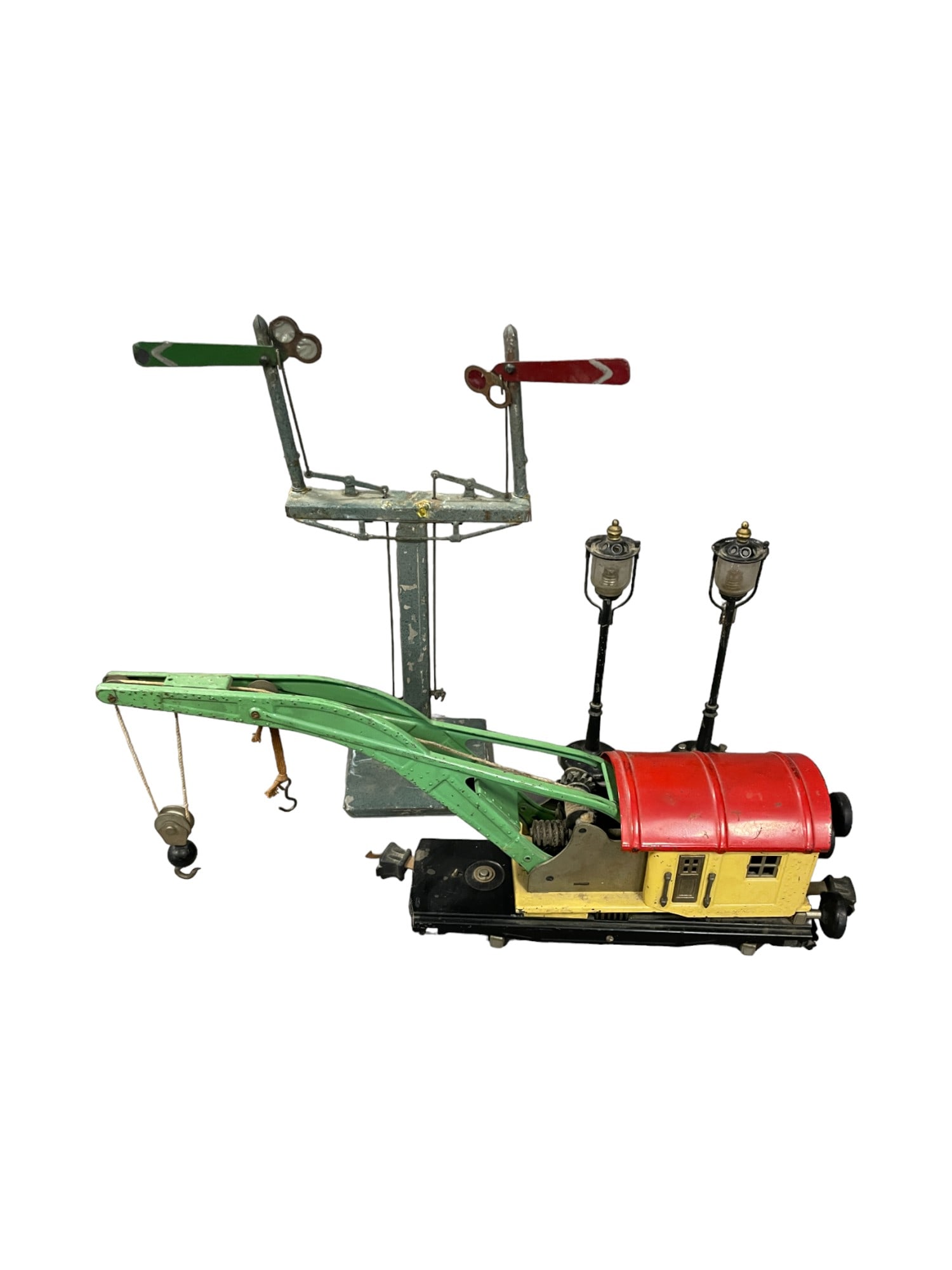 4pc Mixed Prewar Trains Lot (1 of 6)