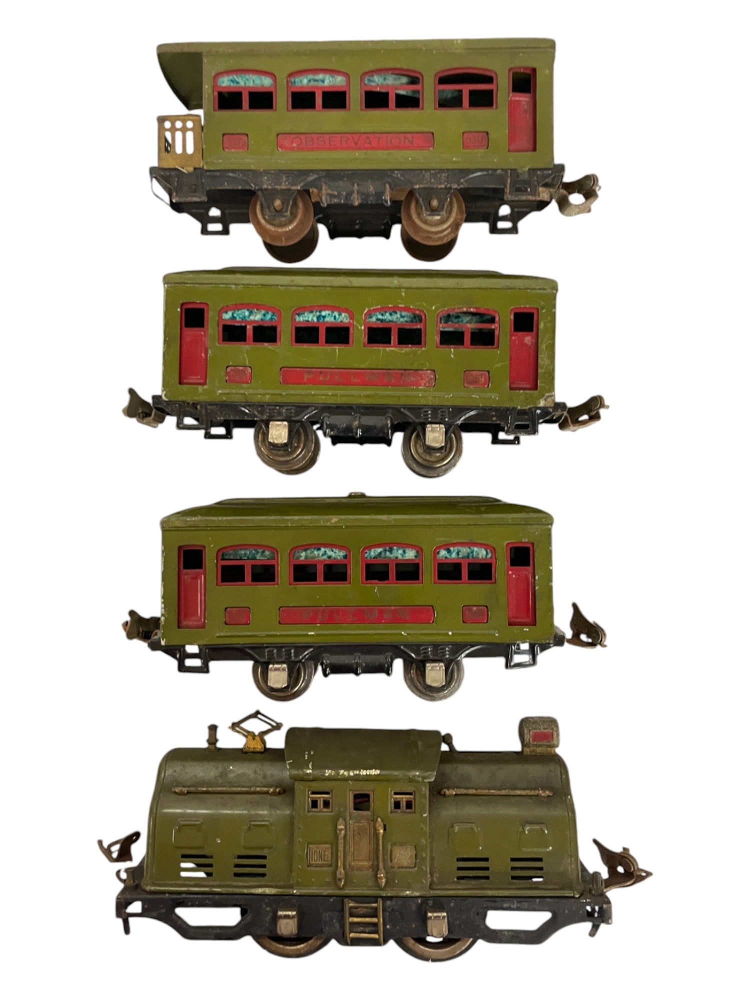 4pc Lionel 252 Passenger Set (1 of 3)