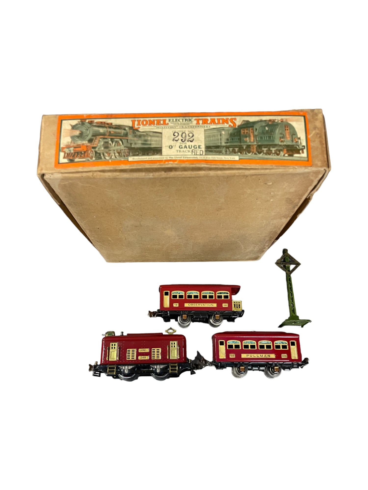 Nice Boxed Lionel Set 292 (1 of 5)