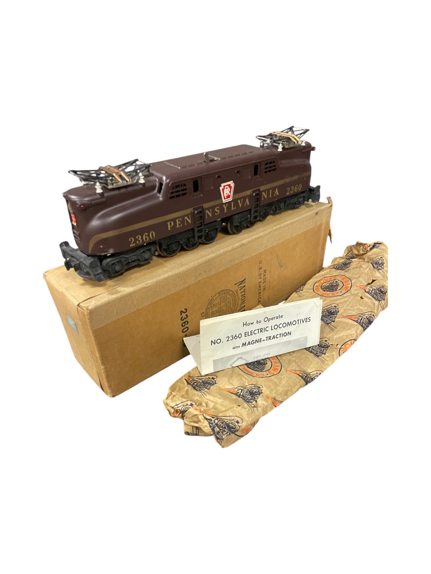 Clean Boxed 2360 PRR GG1 Electric (1 of 4)