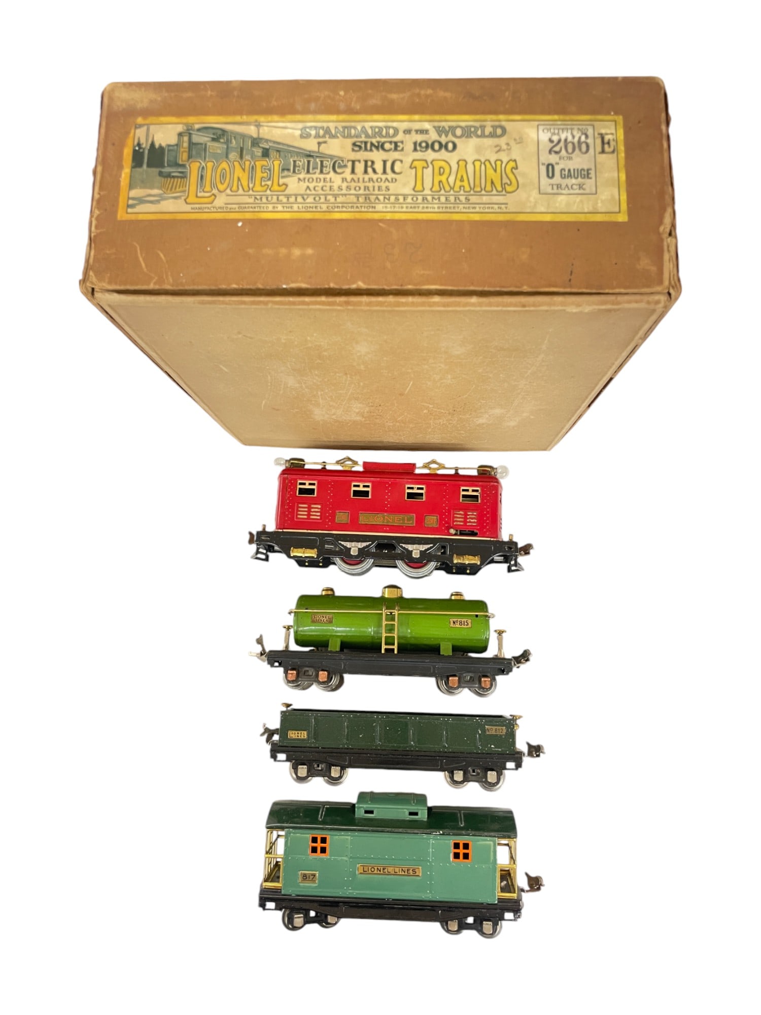 Boxed 1929 Lionel Set 266E (1 of 8)