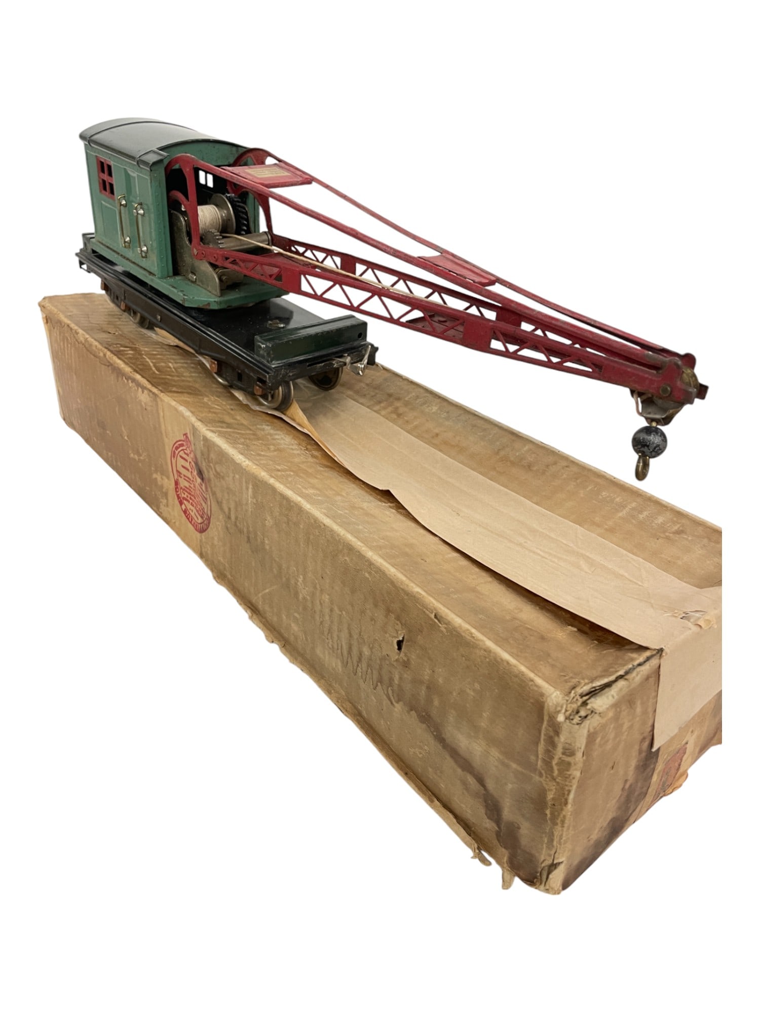 Boxed Lionel 219 Crane (1 of 5)