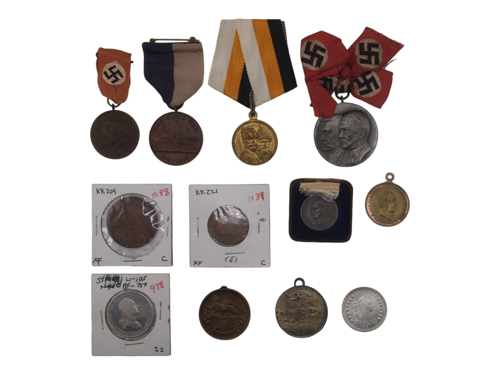 Lot of (11) Assorted Commemorative Medals (1 of 2)