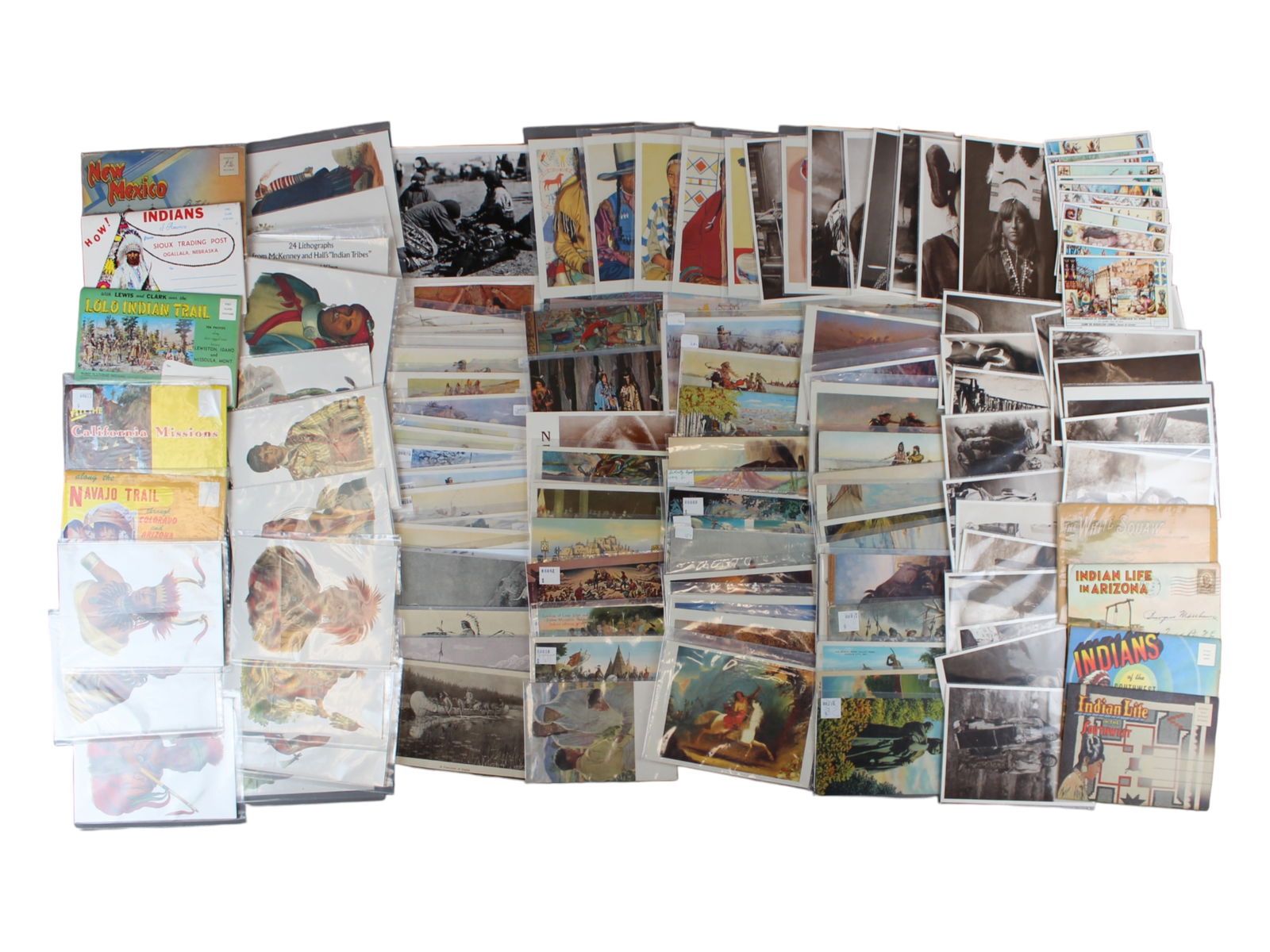 Native American Indian Post Card Lot Auction