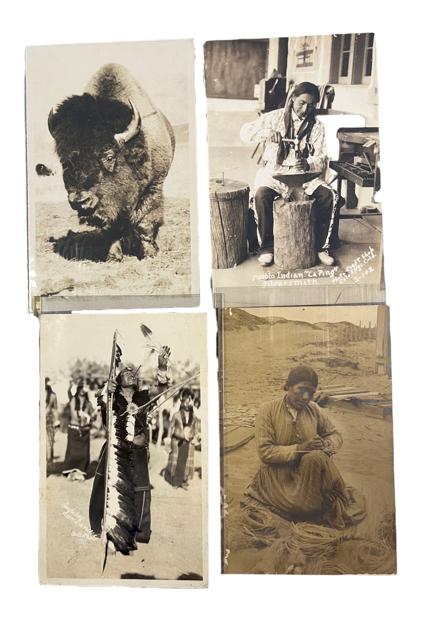 Native American Real Photo Post Card Lot (1 of 4)