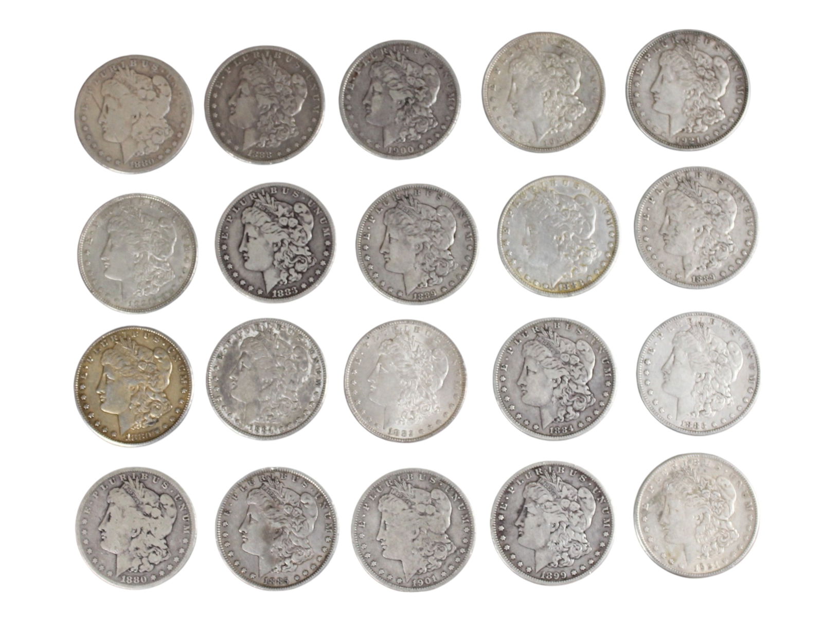 (20) Morgan Dollars (1 of 2)