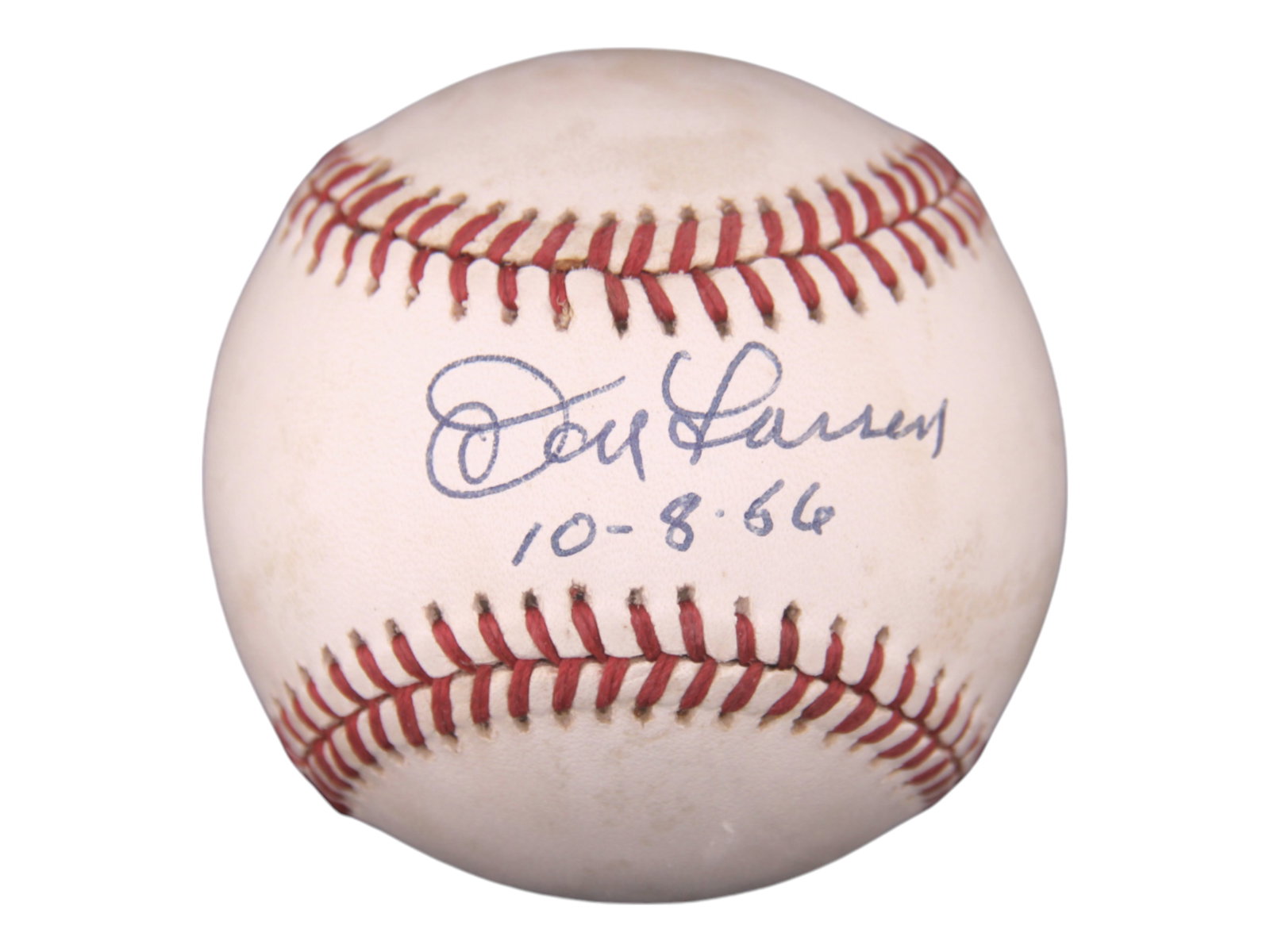 Don Larsen Perfect Game Signed Baseball - JSA (1 of 3)