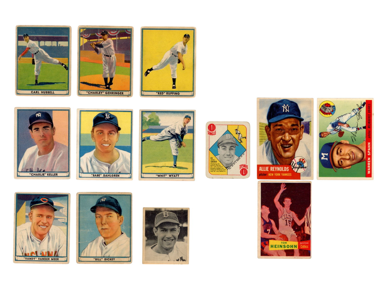 (14) 1940's-60's Sports Cards (1 of 2)