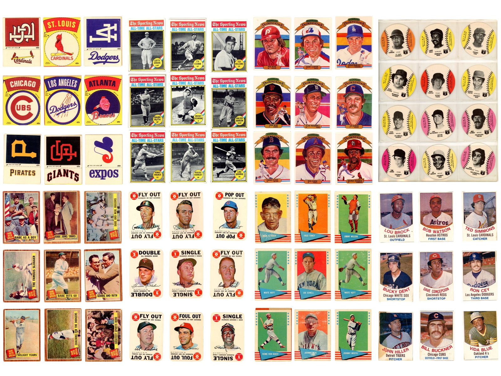 Mixed Baseball Card Collection (1 of 6)