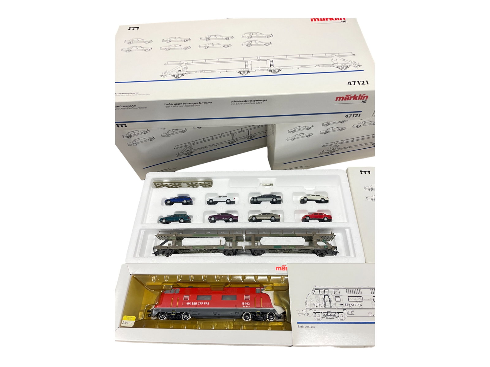 5pc Marklin HO Swiss Auto-Transport Set (1 of 5)