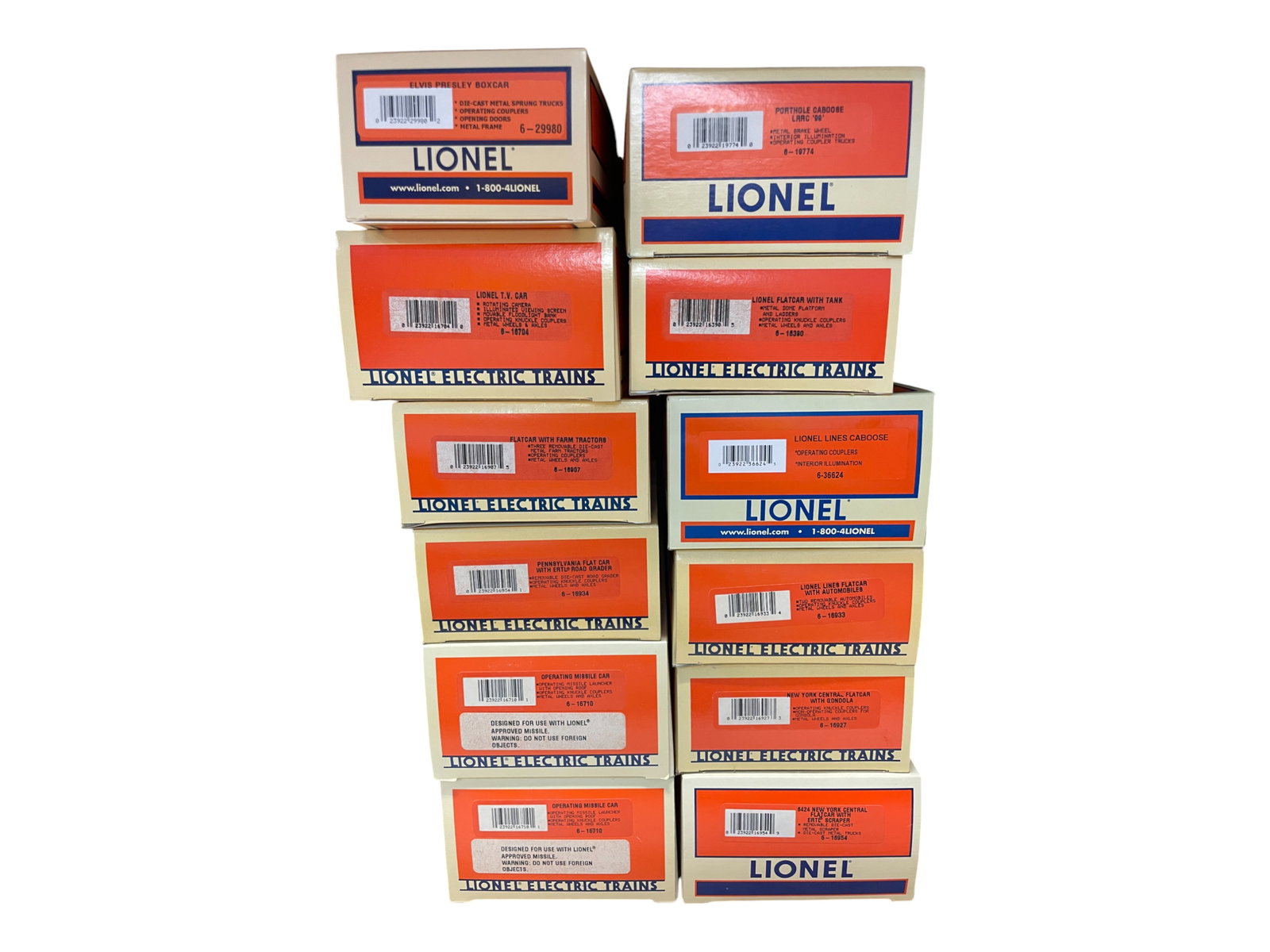 12 Lionel Modern Freight Cars (1 of 5)
