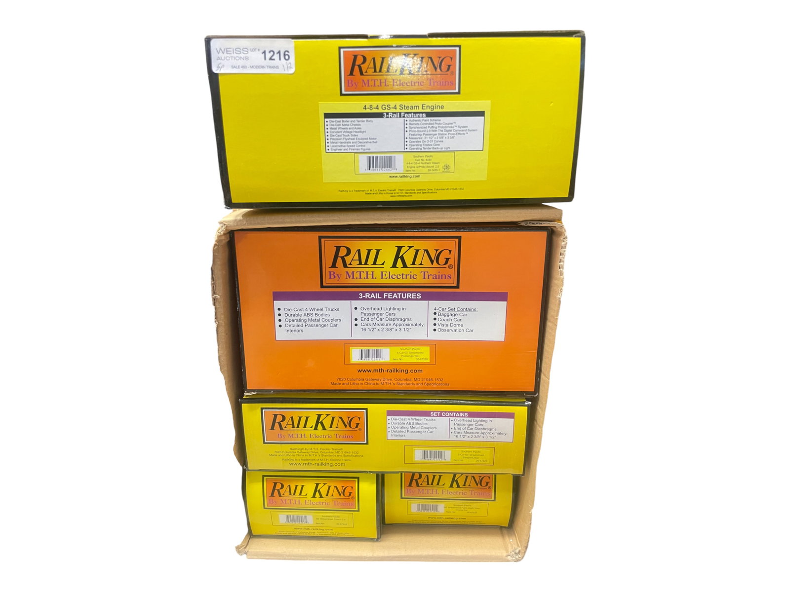 Large MTH RailKing SP Daylight Set (1 of 5)