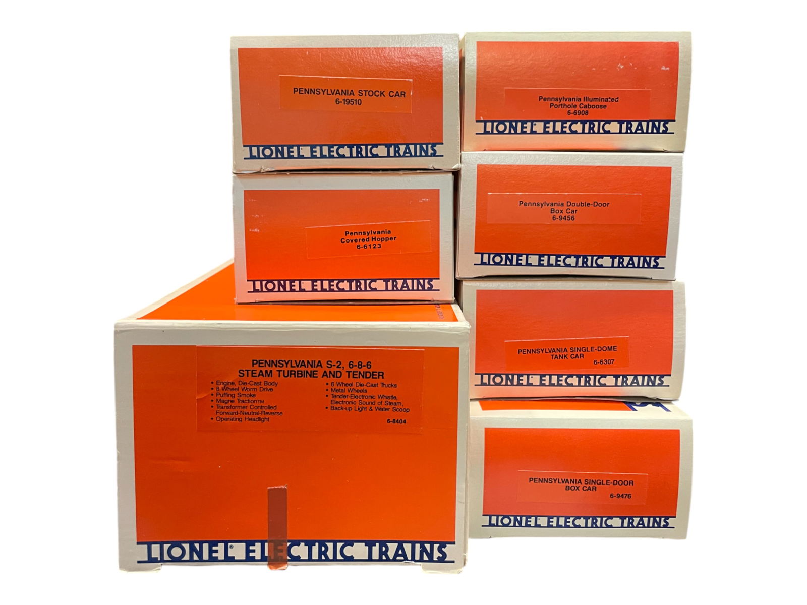 7pc Lionel PRR Steam Freight Set (1 of 5)