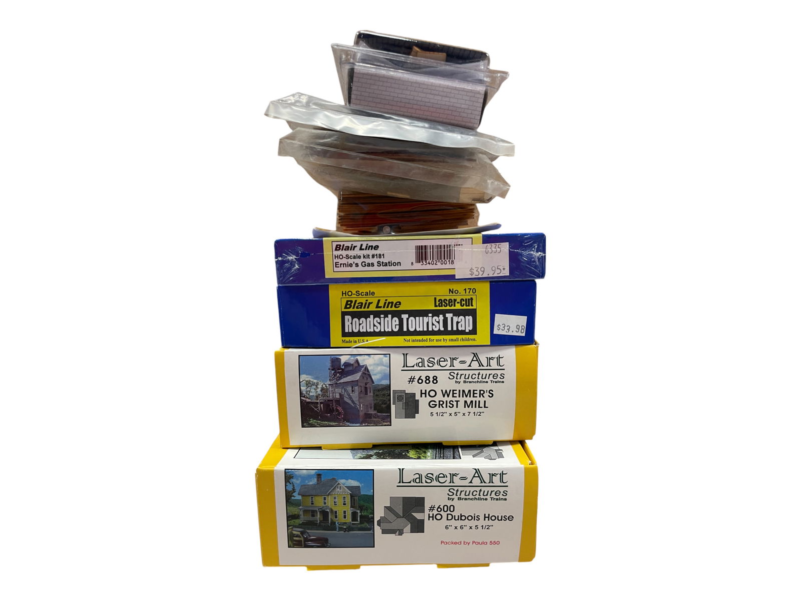 9 Scale Laser HO Structure Kits (1 of 4)