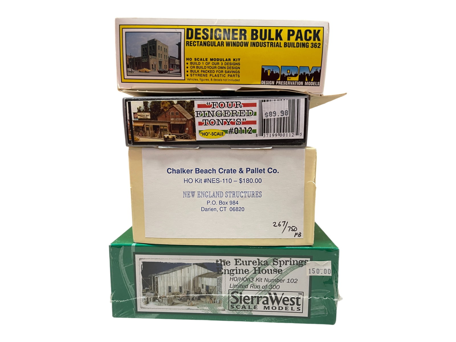 4 Scale HO Structure Kits (1 of 3)