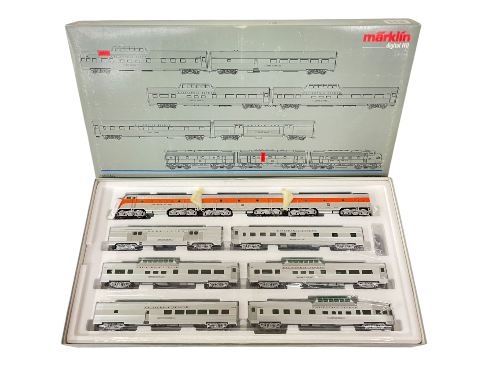 Marklin Digital HO 26600 California Zephyr Set (1 of 3)