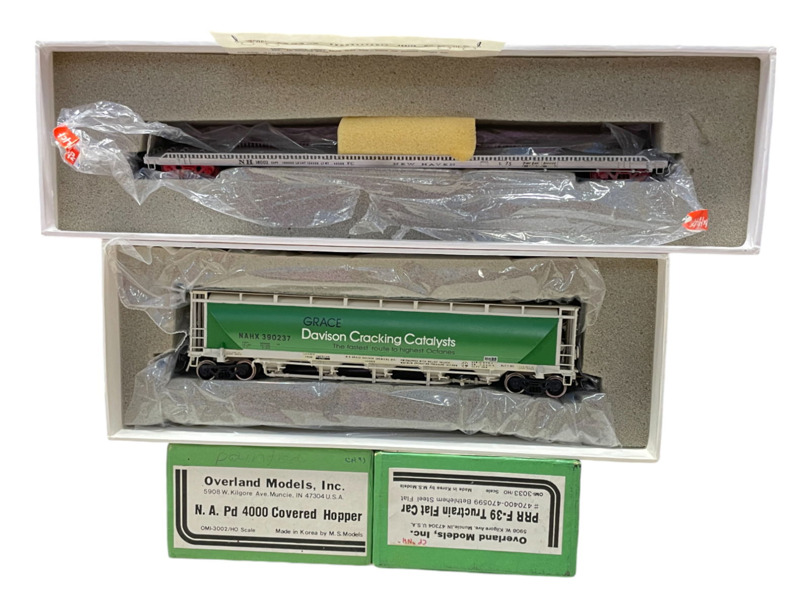 2 Overland HO Brass Freight Cars (1 of 8)