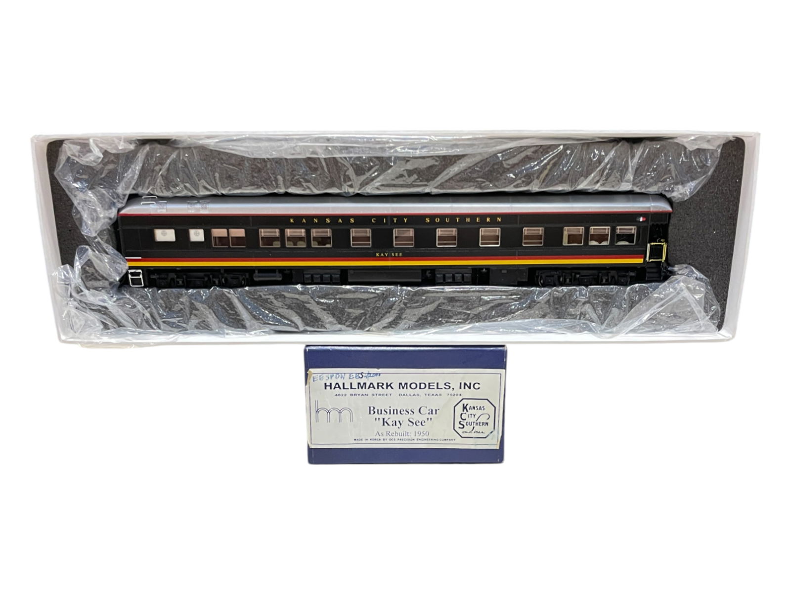 Hallmark HO Brass KCS Business Car (1 of 3)