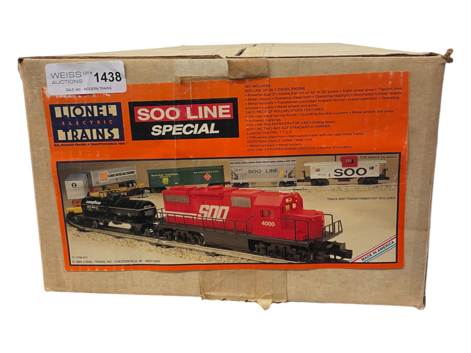 Lionel 11738 SOO Line Special SSS (1 of 3)
