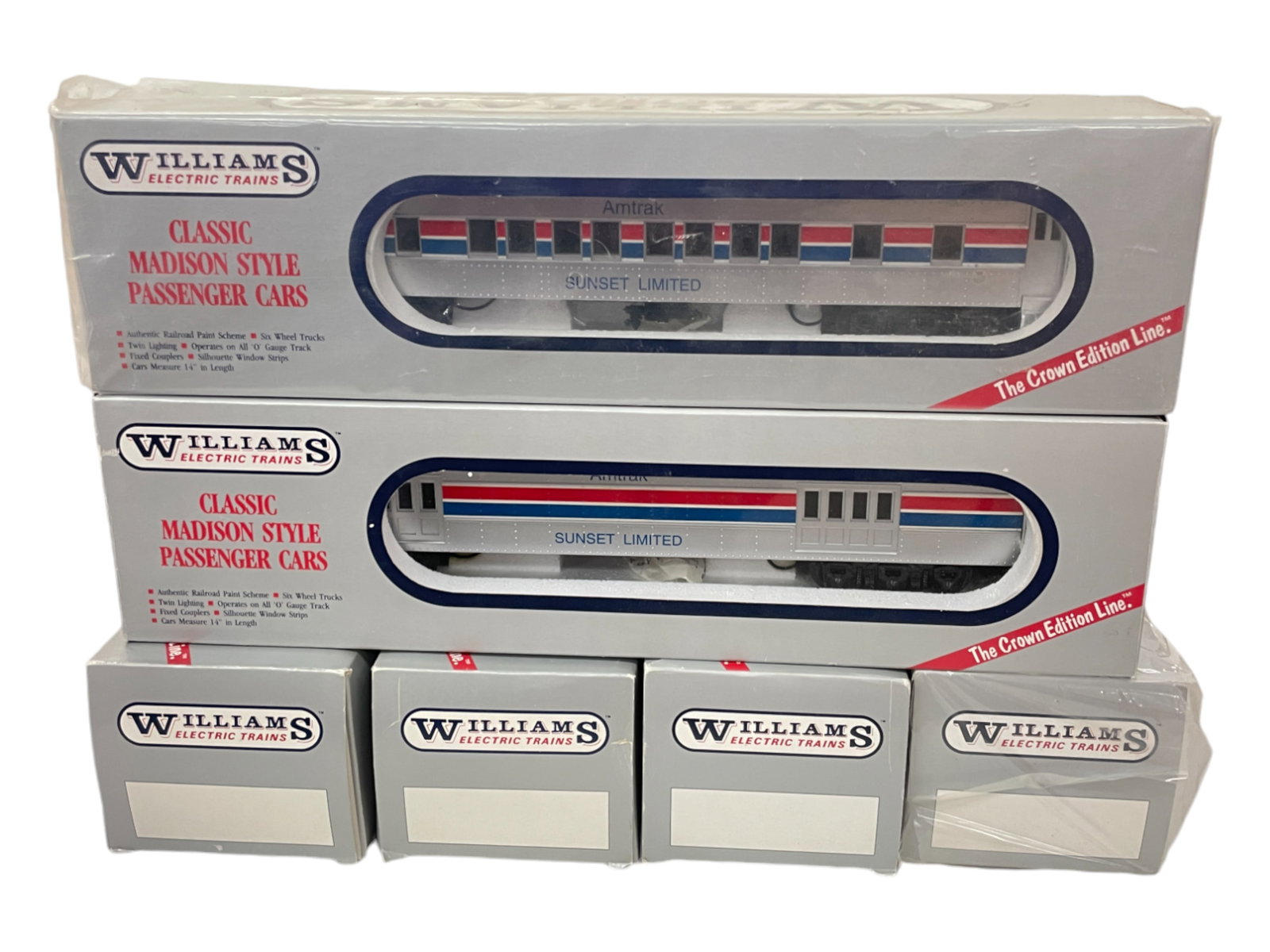 6 Williams Amtrak Heavyweights (1 of 2)