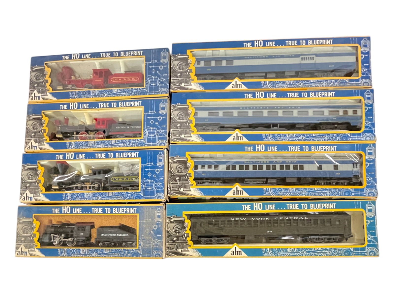 8pc AHM HO Train Grouping (1 of 3)