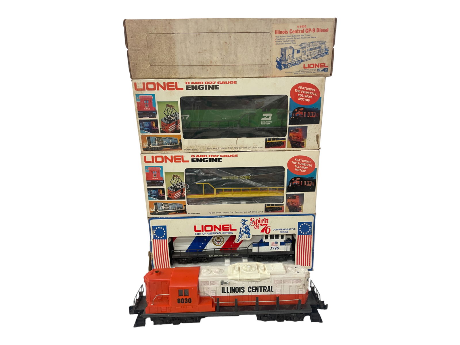 4 Lionel MPC Diesels (1 of 5)