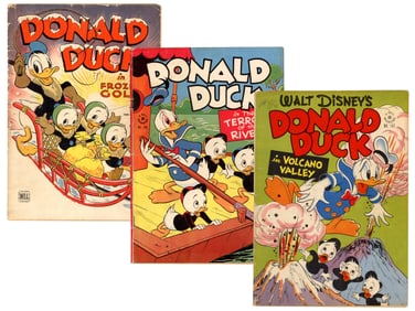 (3) Disney Four Color Comics
