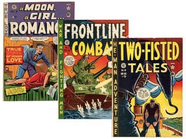 (3) EC Comics Books