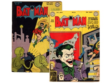 (2) Batman Golden Age Comic Issues
