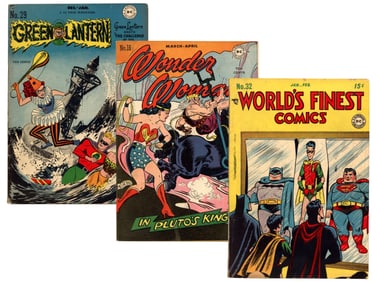 (3) Golden Age DC Comic Issues