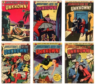 (7) Adventures into the Unknown ACG Comics