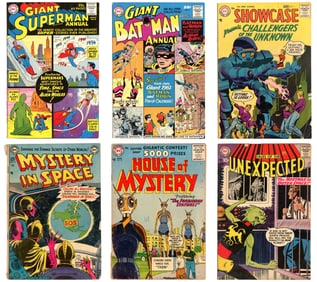 (7) Silver Age D.C. Comic Issues