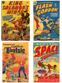 (4) Golden Age Comic Issues