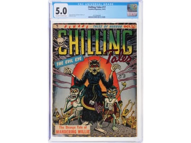 Chilling Tales #17 10/53 CGC 5.0