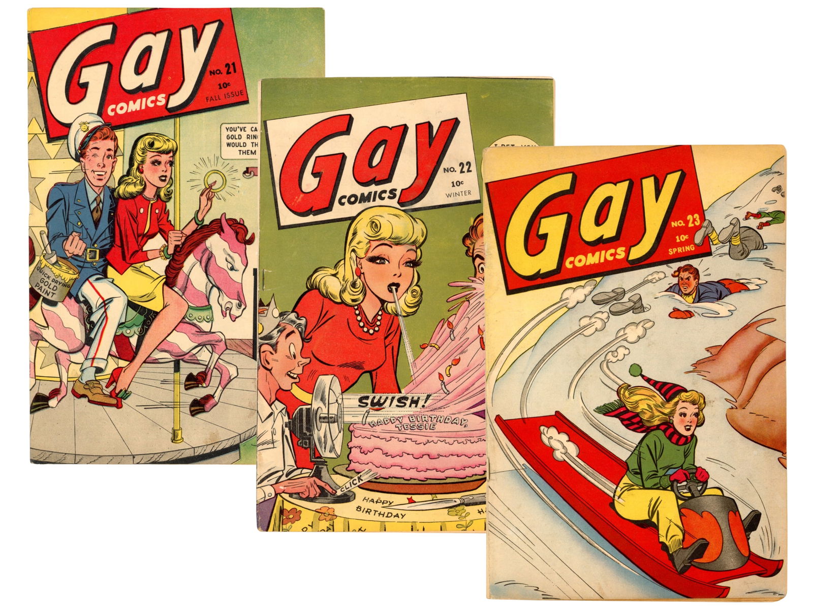 (3) Gay Comics Issues 21-23 (1 of 4)