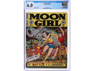 Moon Girl #2 Winter 1947 CGC 6.0