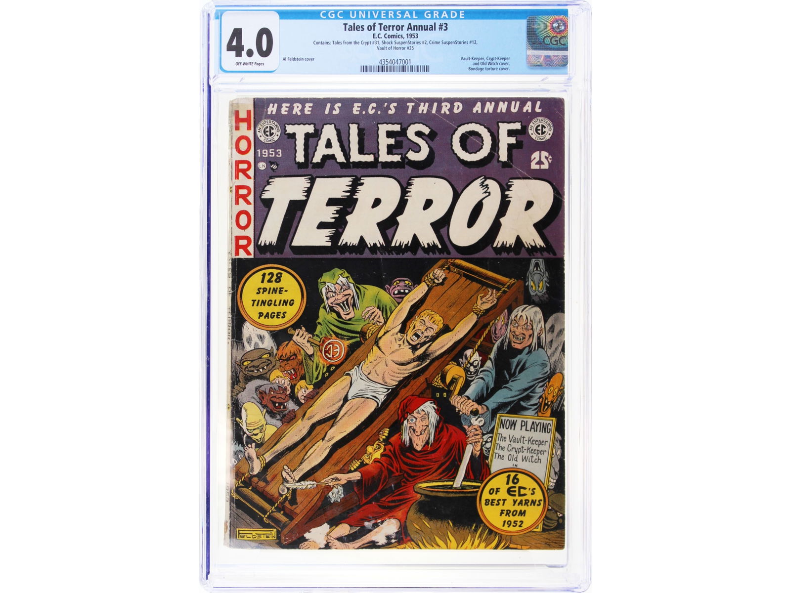 Tales of Terror Annual #3 1953 E.C. Comics CGC 4.0 (1 of 2)