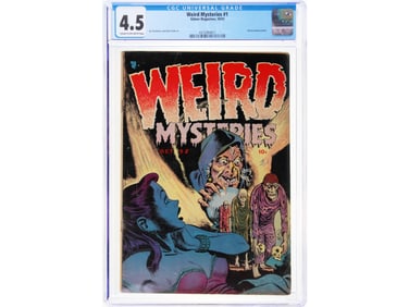 Weird Mysteries #1 10/52 CGC 4.5