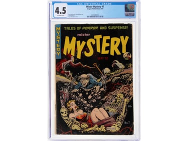 Mister Mystery #7 9/52 CGC 4.5