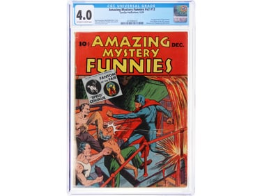 Amazing Mystery Funnies v2 #12 12/39 CGC 4.0