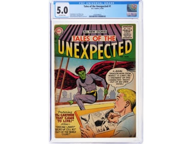 Tales of the Unexpected. #1 2-3/56 CGC 5.0