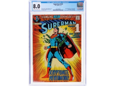 Superman #233 1/71 CGC 8.0