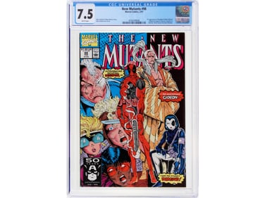 New Mutants #98 3/91 CGC 7.5