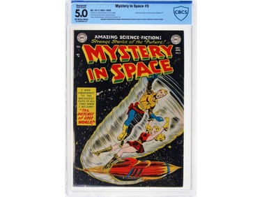 Mystery in Space #5 12-1/1951-1952 CBCS Restored
