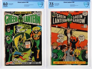 (2) Green Lantern CBCS Graded Books