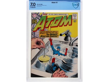 Atom #2 8-9/1962 CBCS 7.0