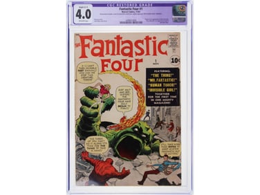 Marvel Comics Fantastic Four #1 CGC 4.0 RES