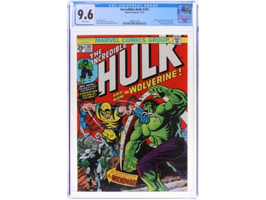 Marvel Comics Incredible Hulk #181 CGC 9.6
