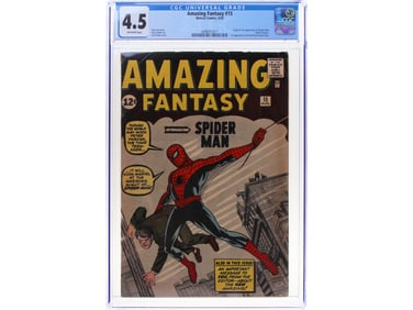 Marvel Comics Amazing Fantasy #15 CGC 4.5