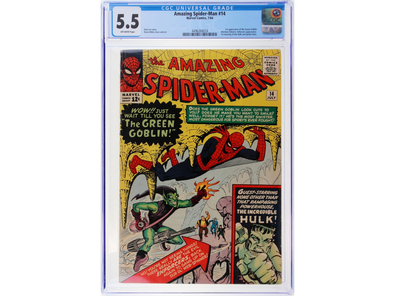 Marvel Comics Amazing Spider-Man #14 CGC 5.5 (1 of 2)